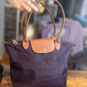 Longchamp Nylon Le Pliage shoulder bag. NWOT!